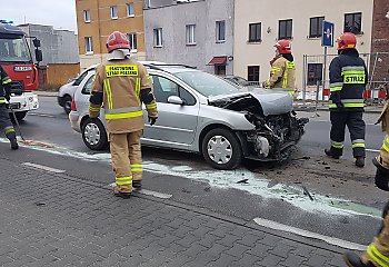 Pięć samochodów zderzyło się na Grunwaldzkiej