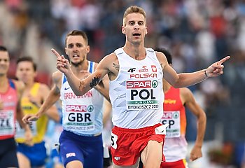Marcin Lewandowski pobił rekord Polski w biegu na 1500 metrów