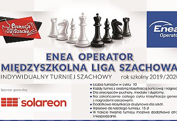Międzyszkolna Liga Szachowa zyskała sponsora tytularnego. To Enea Operator