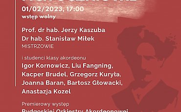 Towarzystwo Muzyczne im. I. J. Paderewskiego zaprasza na Koncert akordeonowy