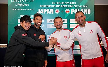 Puchar Davisa - Polska przegrała z Japonią 0:4
