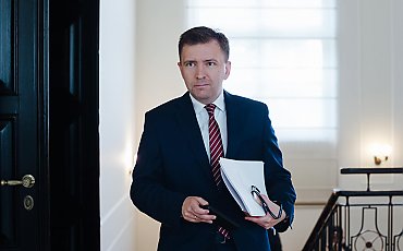 Kolejny pracowity dzień ministra Łukasza Schreibera