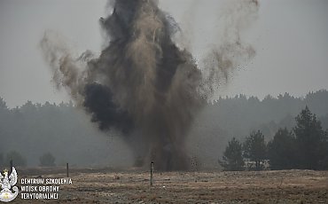 Wybuchy na toruńskim poligonie
