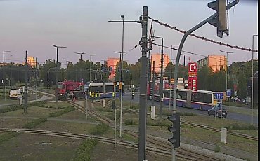 Kolizja tramwajów na Wojska Polskiego 