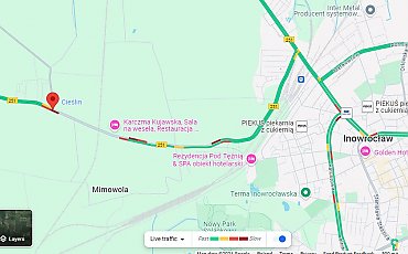 Zginął motorowerzysta. Droga jest zablokowana