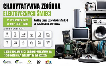 I ty możesz pomóc - zbiórka elektrośmieci na rzecz schroniska dla zwierząt