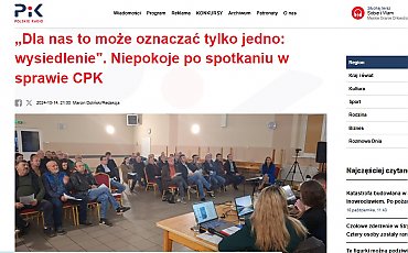 Kolej na CPK - trwają konsultacje. Mieszkańcy kujawsko-pomorskich gmin są zaniepokojeni 