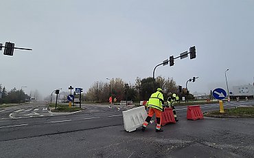 Łęczycka otwarta i przejezdna na całej długości