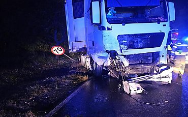 Tragedia na DK15. Śmiertelny wypadek w Kwieciszewie [ZDJĘCIA]