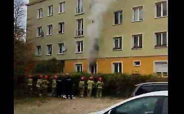 Pożar na Kapuściskach. Jest osoba poszkodowana [Z OSTATNIEJ CHWILI]