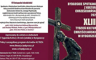 Rusza Tydzień Kultury Chrześcijańskiej w Bydgoszczy. Znamy szczegółowy program [ZAPROSZENIE]