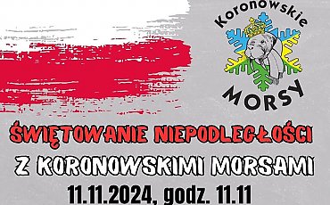 Morsy z Koronowa w Święto Niepodległości uroczyście zainaugurują sezon