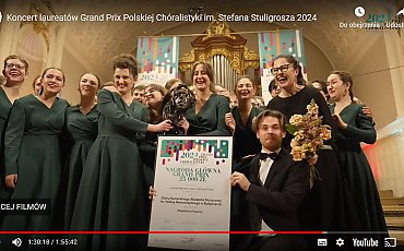 Wielki sukces chóru bydgoskiej Akademii Muzycznej. Wyśpiewali Grand Prix w Poznaniu