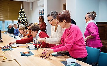 Bydgoskie centrum seniorów przy ul. Dworcowej świętuje roczek