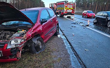 Czarny piątek w Stryszku. Dwa karambole na trasie do lotniska [ZDJĘCIA]