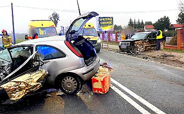 Śmiertelny wypadek w Stopce na DK 25 [ZDJĘCIA]