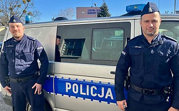 Bieg po życie. 16-latek poprosił policjantów o ratunek dla dziadka