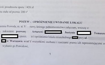 Schreiber apeluje o wiral w sprawie eksmisji 6-latka. „Możemy uratować kilka rodzin”