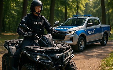 Z ulicy na quada! Policja szuka śmiałków do służby – bez munduru, bez doświadczenia