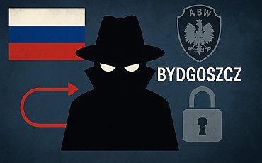 Tajna gra Rosji w Bydgoszczy? 28‑latek zatrzymany przez ABW za szpiegostwo!