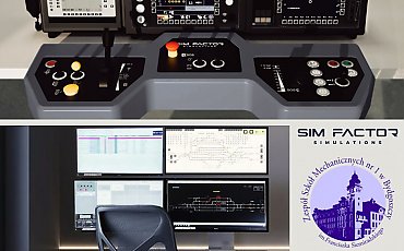 Symulator jak z prawdziwej kolei! Bydgoska szkoła inwestuje w przyszłość uczniów