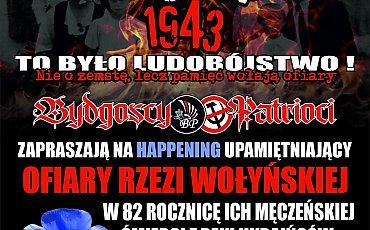 Bydgoszcz pamięta! Pamięć o Wołyniu – potężne obchody 10 lipca