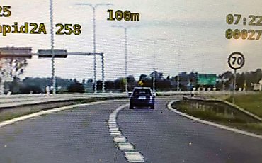Pędził 123 km/h na „70”! Policjanci z grupy SPEED nie mieli litości
