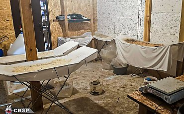 Potężny cios CBŚP w Inowrocławiu! Zlikwidowano laboratorium narkotyków za 25 milionów!