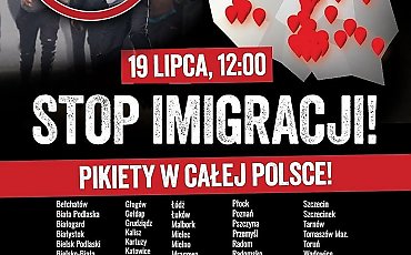 Gorąca sobota w Bydgoszczy! Pikieta „Stop imigracji” na Mostowej