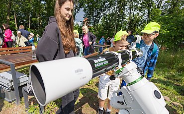 Kosmiczny piknik w Bydgoszczy. Astrobaza zaprasza uczniów do Młynów Rothera