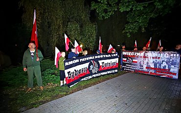 Upamiętnienie ofiar II wojny światowej na bydgoskim osiedlu Błonie