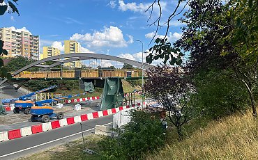 Remont kładki łączącej Wyżyny ze Wzgórzem Wolności w Bydgoszczy