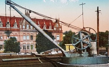 Bydgoszcz odkrywa dawny port: replika żurawia portowego ozdobi Rybi Rynek!