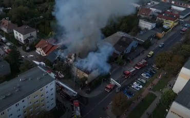 Dramatyczny pożar w Inowrocławiu: setki strażaków walczyło z ogniem!