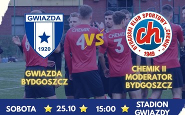 Zacięta walka na Nakielskiej: Gwiazda Bydgoszcz kontra Chemik II