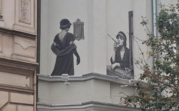 ZaStawiamy Mural: Tajemnicza Pola Negri na nowym wizerunku!