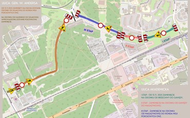 Remont ul. Andersa i Akademickiej: co czeka bydgoskich kierowców?