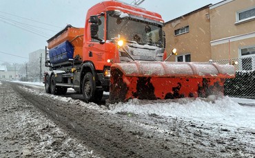 Atak zimy! Bydgoskie drogi pod śniegiem ❄️