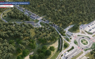 Wielka inwestycja na pętli Las Gdański: Nowe tory tramwajowe i budynek dla motorniczych