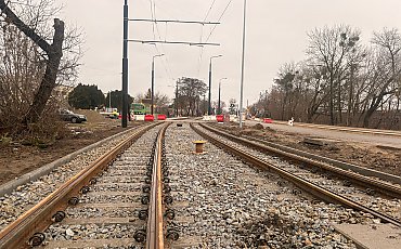 Tramwaje wracają na Toruńską! Pierwszy etap remontu zakończony