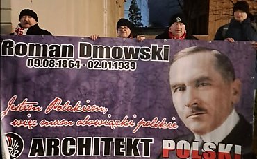 Pamięć Romana Dmowskiego uczczona w Bydgoszczy. IPN i Bydgoscy Patrioci przypomnieli wizytę z 1927 roku