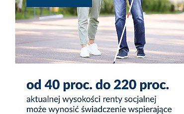 Świadczenie wspierające ZUS  — od stycznia nowe zasady!
