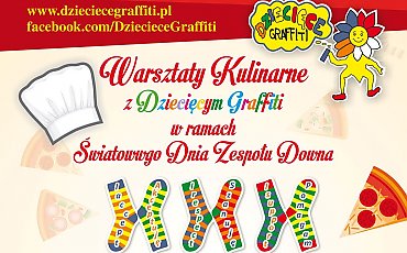 Wspólna modlitwa, warsztaty kulinarne i pokaz filmów. Dziecięce Graffiti obchodzi Światowy Dzień Zespołu Downa