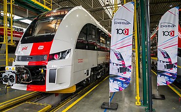 Szeroka droga... do rozwoju. PESA przekazała setny pojazd dla Kolei Czeskich.