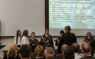 Podziękowania, odznaczenia i awanse. Szpital Wojskowy w Bydgoszczy obchodził  Święto Wojskowej Służby Zdrowia