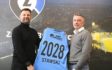 Zawisza Bydgoszcz przedłużył kontrakt z trenerem Stawskim