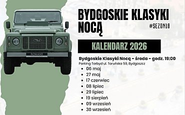 Silniki, sentyment i letnie wieczory. Bydgoskie Klasyki Nocą wracają!