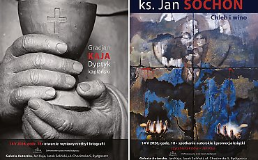 Poezja Eucharystii i „Dyptyk kapłański”. Spotkanie z ks. Janem Sochoniem w Galerii Autorskiej
