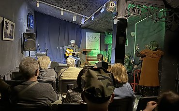 Leonard Luther i Grzegorz Dudziński świętowali muzyczne urodziny w Światłowni