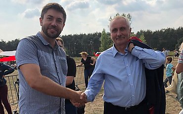 Stefan Pastuszewski z Odznaką Honorową za Zasługi dla Województwa Kujawsko-Pomorskiego